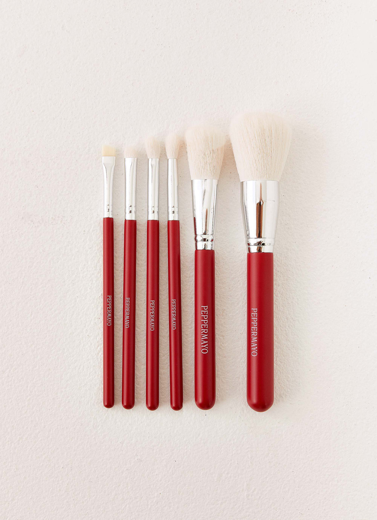 Peppermayo Makeup Brushes - Red